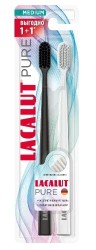 Зубная щетка Lacalut Пьюр средней жесткости 2 шт.